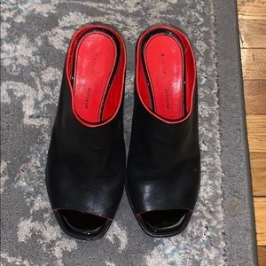 Black Proenza Schouler slip on